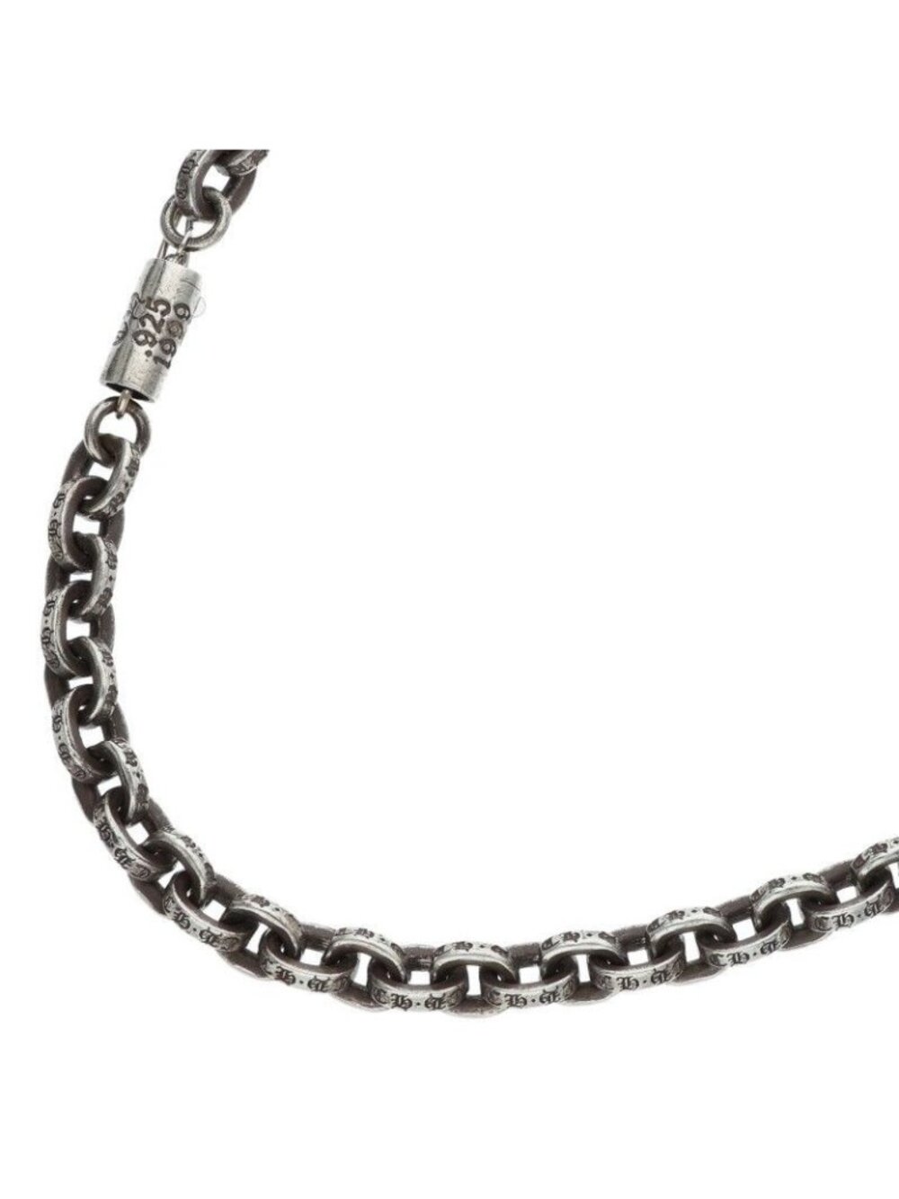 Chrome Hearts Paper Chain 20 Silver Necklace